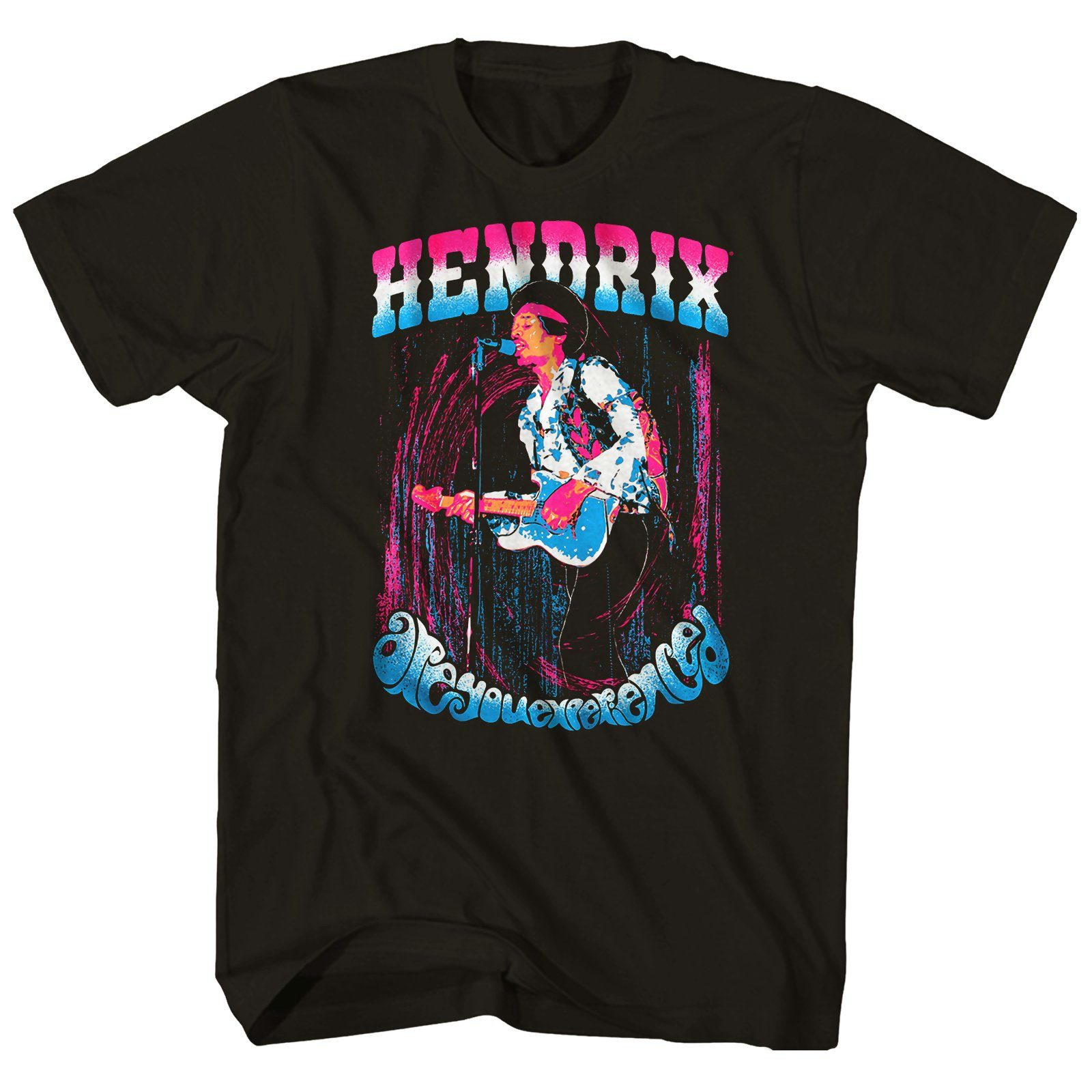psychedelic rock t-shirt unisex JIMI HENDRIX led zeppelin cream joplin S-3XL 